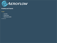 Tablet Screenshot of aeroflowonline.com
